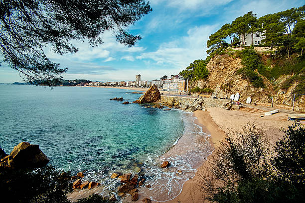 istock Coast of Lloret de Mar 466028602