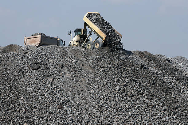 istock Disposal of slag 466030669
