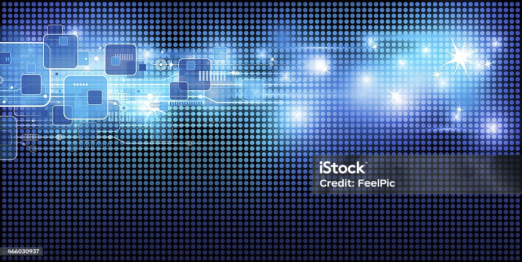 Technology background design Abstract Stock Photo