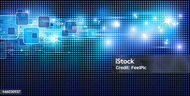 Technology Background Design Stock Photo - Download Image Now - Abstract, Backgrounds, Blue