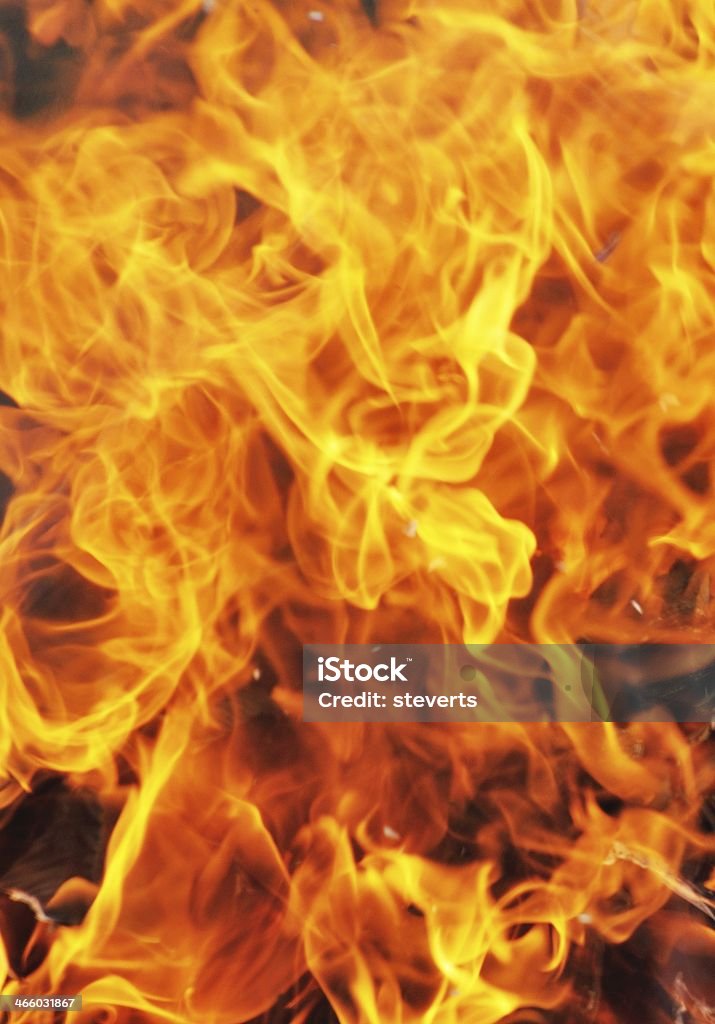 Hot Fire Fire background. Backgrounds Stock Photo