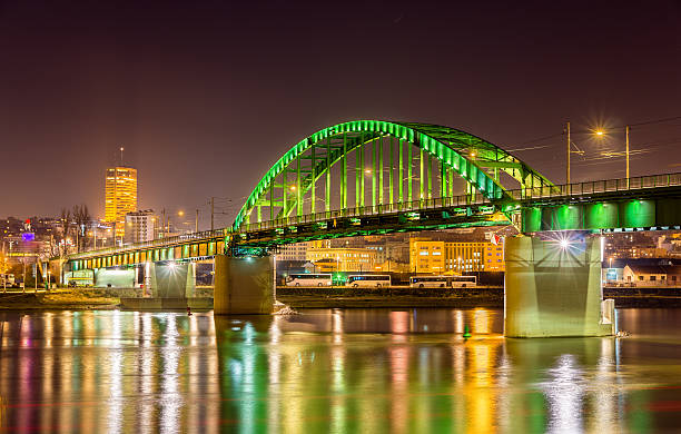 istock Old Sava Bridge in Belgrade - Serbia 466032942