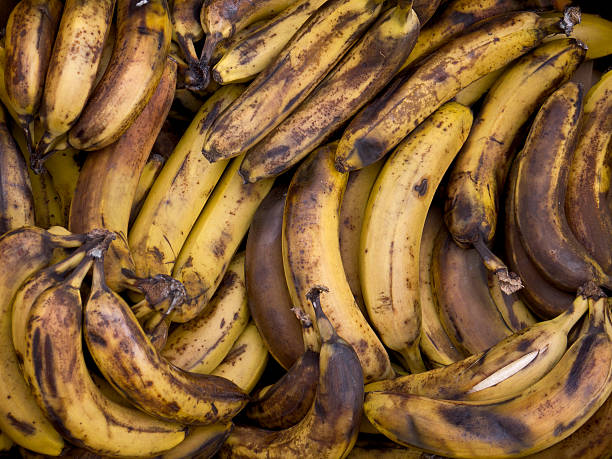 바나나 - banana rotting ripe above 뉴스 사진 이미지