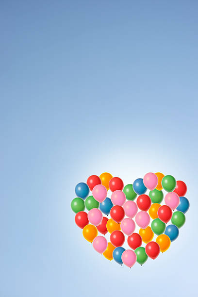 istock Ballons in the sky. 466035261