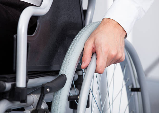 istock Businessman On Wheelchair 466035459