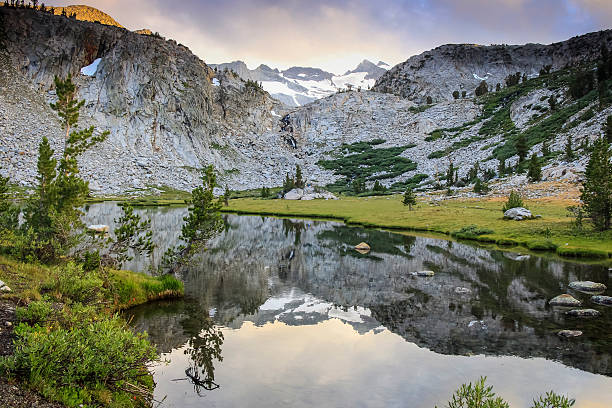 istock Lake before Donahue Pass on the John Muir Trail 466037479