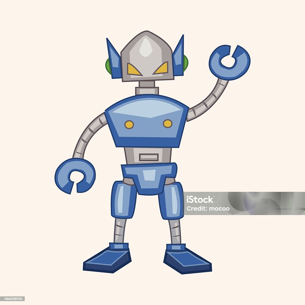 Robotics Theme Vector Robot Theme Elements Vectoreps Stock Illustration - Download Image Now ...
