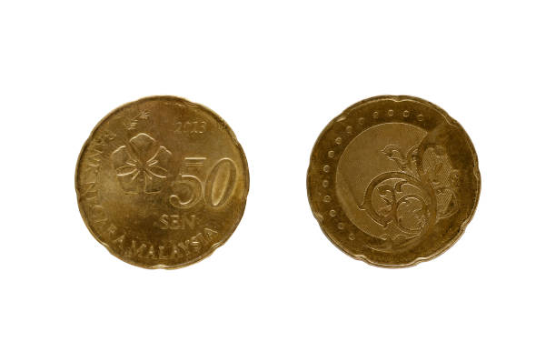 istock Fifty Malaysia cents coin 466038266