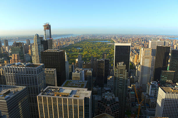 istock Manhattan Upper Town Skyline, New York City 466038658