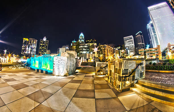 istock charlotte skyline near romare bearden park 466038705