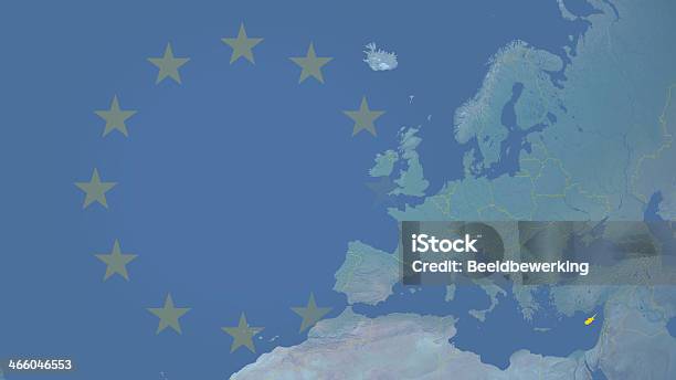 Cyprus Part Of European Union Since 2004 169 With Borders Stock Photo - Download Image Now