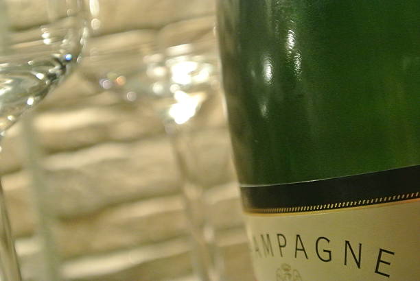 Champagne stock photo