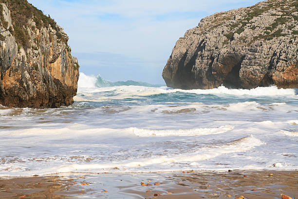 istock Caves of the sea beach 466047797