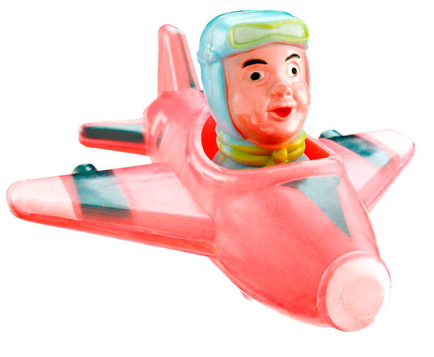 istock Man in Pink Airplane 466049130
