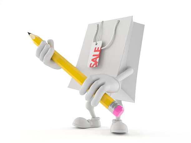istock Shopping bag toon 466049781