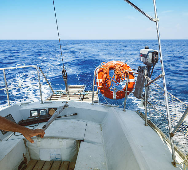 istock Wake of a Sailing Boat 466050667