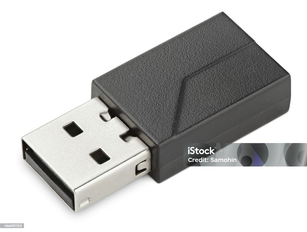 Pen drive USB - Foto de stock de Adaptador royalty-free