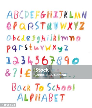 istock Back To School Alphabet 466054135
