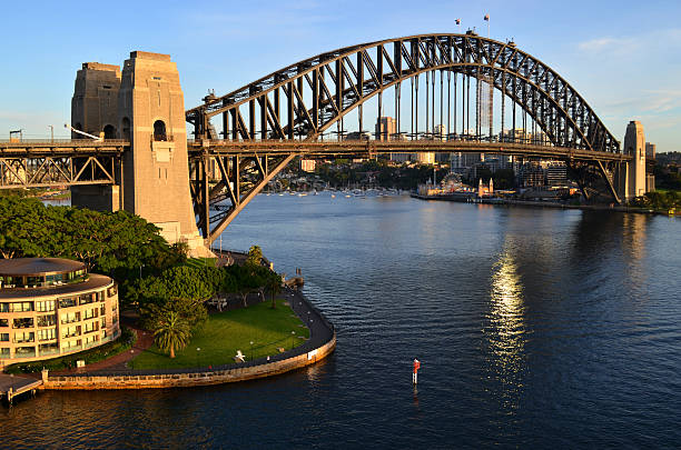 istock Sydney Harbor Bridge at Sunrise 466055205
