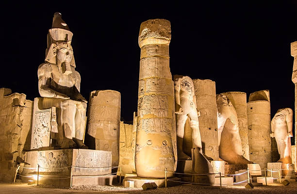 istock Figure of Ramses II in Luxor Temple - Egypt 466058036