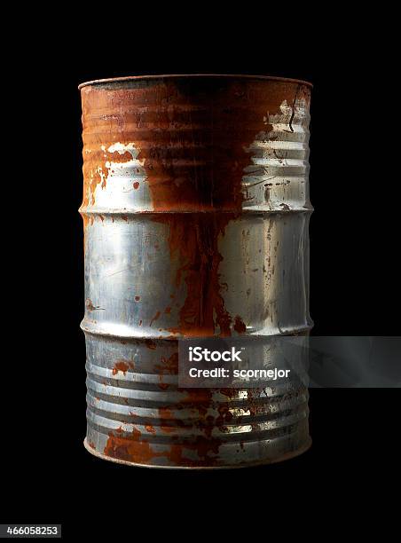 Old Rusty Barrel Stock Photo - Download Image Now - Barrel, Danger, Drum - Container