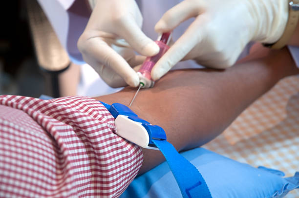 istock Doctor giving an injection to a patient 466058404