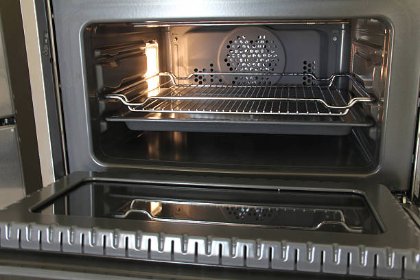 istock Interior view of a brand new stove 466060387