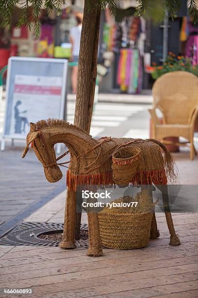Straw Donkey Stock Photo - Download Image Now - Agriculture, Animal, Autumn