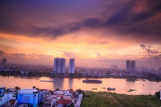 istock Dawn on Ho Chi Minh City 466060912