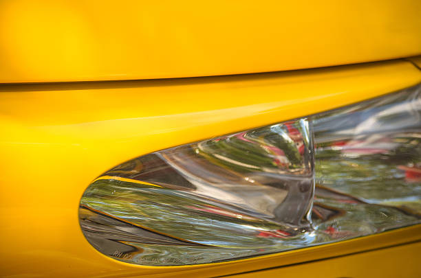istock Yellow Sportscar Abstract 466063312