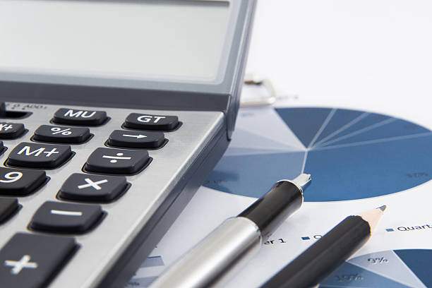 istock magnifying glass on the business report 466063513