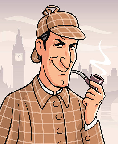 Sherlock Holmes In London Stock Illustration - Download Image Now - Sherlock  Holmes, Illustration, Humor - iStock
