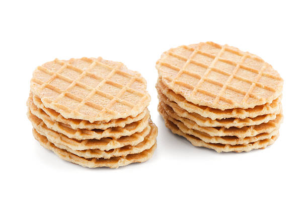 istock Pile of sweet waffles 466070025