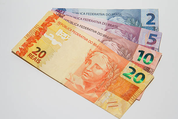 istock Brazilian Reais Bank Notes 466070571