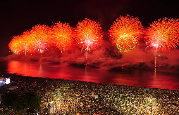 istock New Year´s Eve Party on Copacabana Beach 466070937