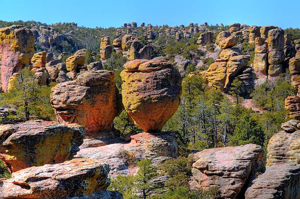 pomnik narodowy chiricahua - chiricahua national monument zdjęcia i obrazy z banku zdjęć