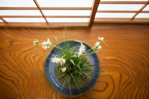 Japanese flower arrangement.