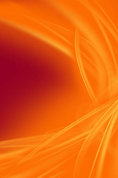Vertical Orange Background vector art illustration
