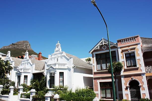 Cape Town on the Atlantic ocean in South Africa