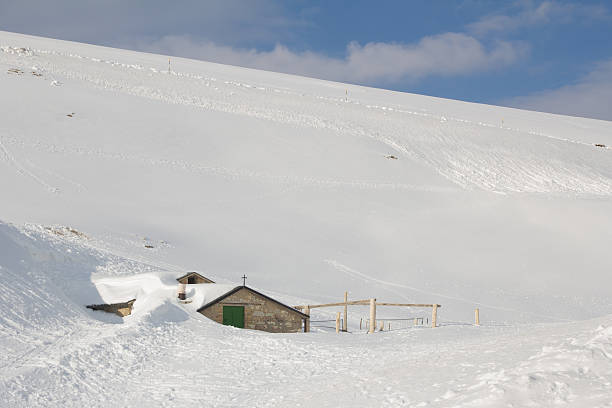 istock Mountain chalet for winter holidays 466077680