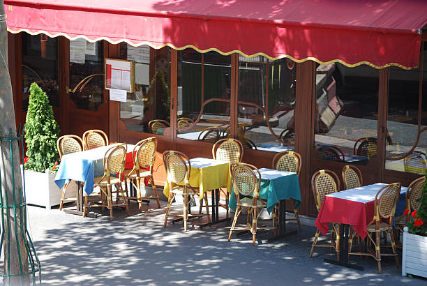 French café – Paris stock photo