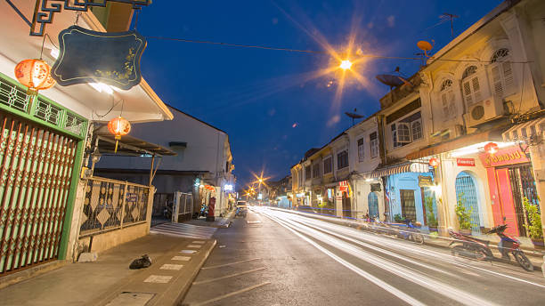 istock Talang Road, The old phuket town, Thailand 466078292