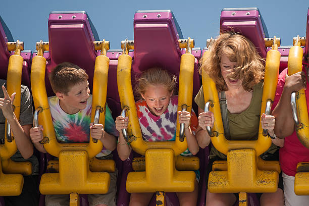 istock Ride at the amusement park 466082684