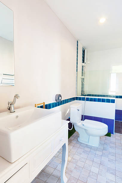 istock Toilet and bathroom 466084574