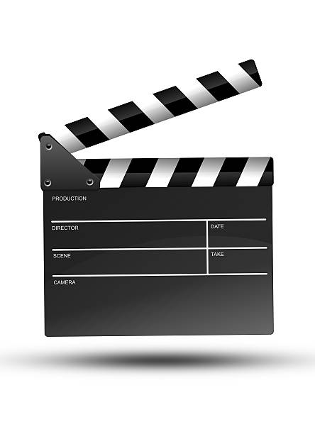 istock Movie Clipper Isolated 466085517
