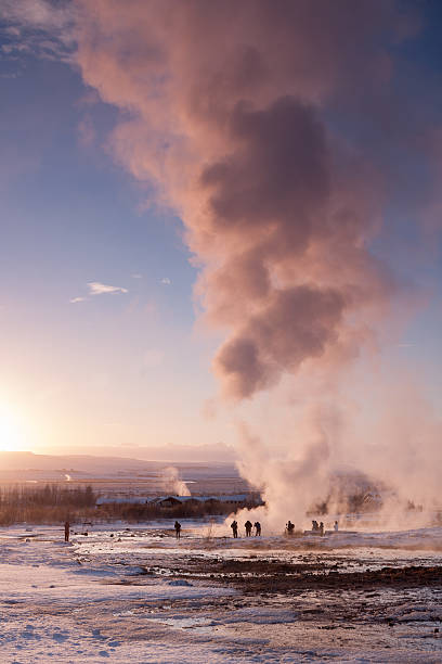 istock Strokkur, Haukadalur geothermal area, Iceland 466085870