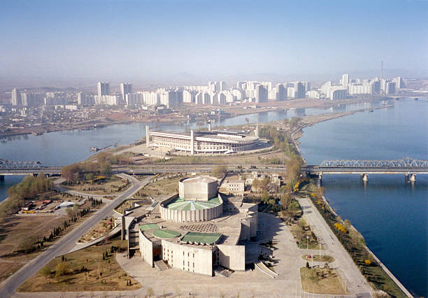 istock Pyongyang, North Korea: Yanggak Island 466087039