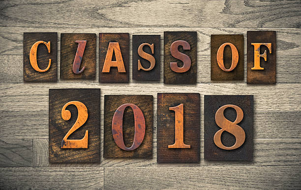 istock Class of 2018 Wooden Letterpress Type Concept 466089518