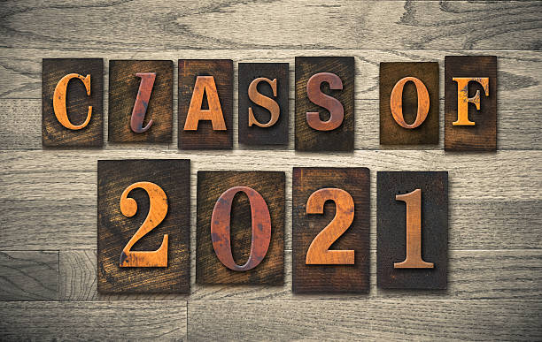 istock Class of 2021 Wooden Letterpress Type Concept 466089530