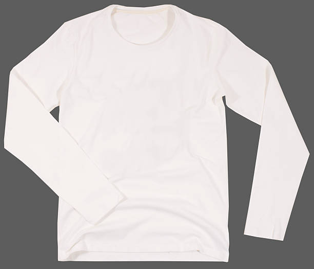 istock Men's shirt Isolated on gray background 466090538